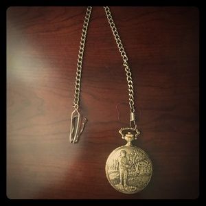 Pocket watch with chain